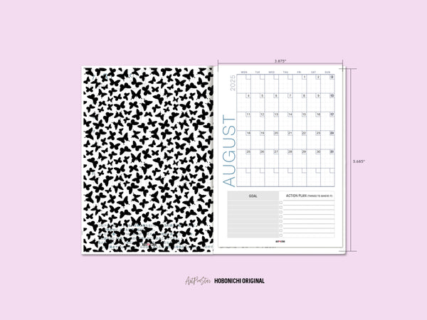 Butterfly Garden Shadow Personalized Vellum Dashboard
