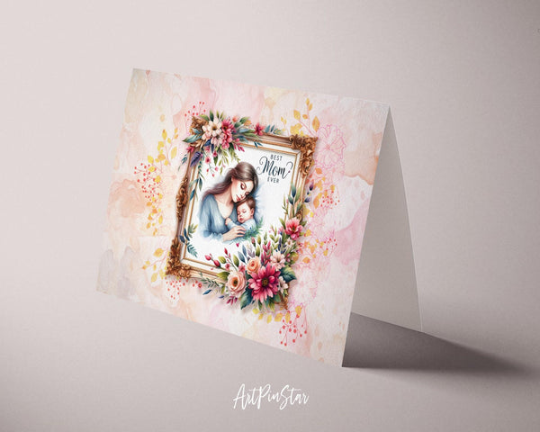 Best Mom Ever Frame Mother's Day Greeting Cards