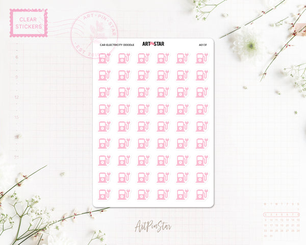 A013f | Car Electricity, Pink