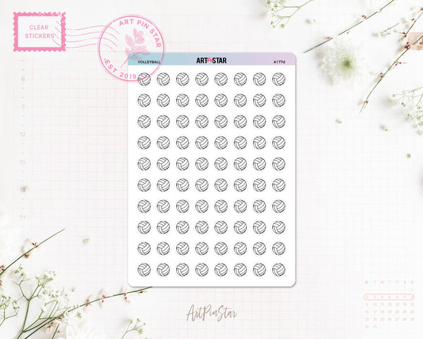 Sports Clear Stickers