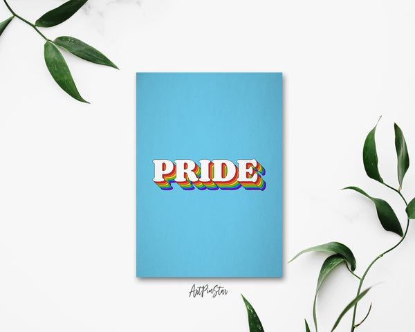 PRIDE Rainbow LGBTQ Pride Cards