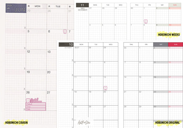 A006i | Dental Appointment, Pink