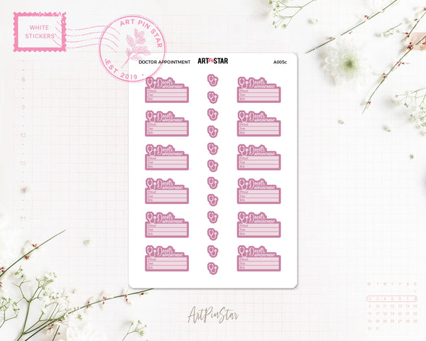 A005c | Doctor Appointment, Pink