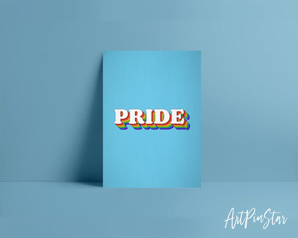 PRIDE Rainbow LGBTQ Pride Cards