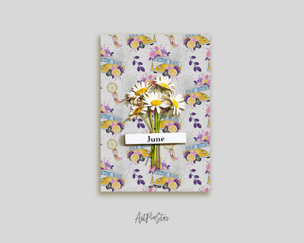 Summer Music Fest Personalized Vellum Dashboard