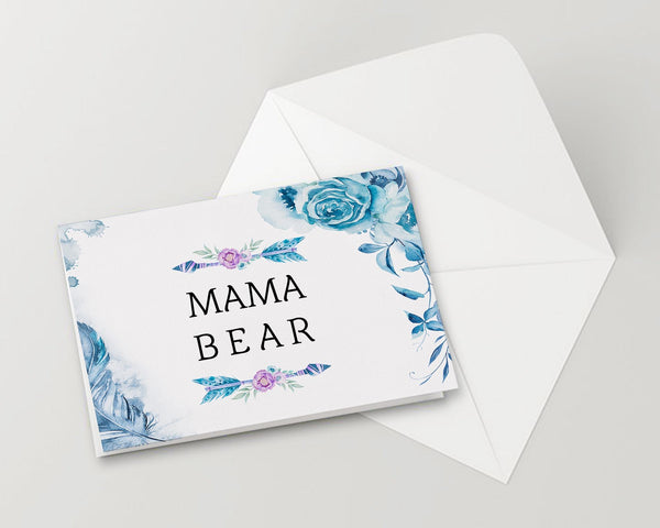 Mama Bear Mother's Day Occasion Greeting Cards