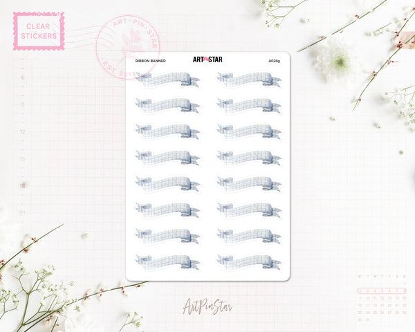 A028g | Ribbon Banner, Graph