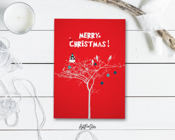 Merry Christma Personalized Holiday Greeting Card Gifts