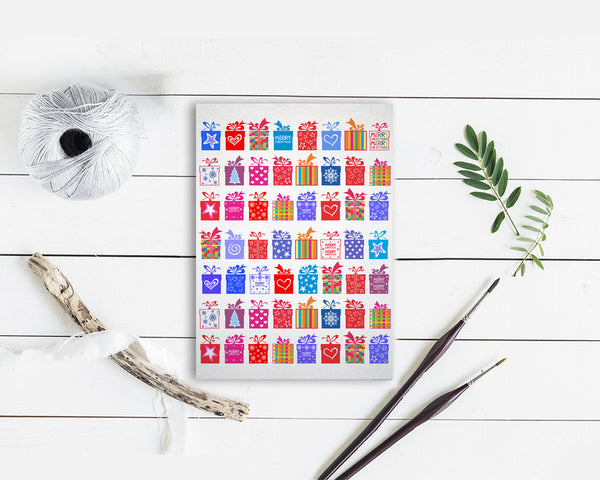 Christmas Gift Box Personalized Holiday Greeting Card Gifts