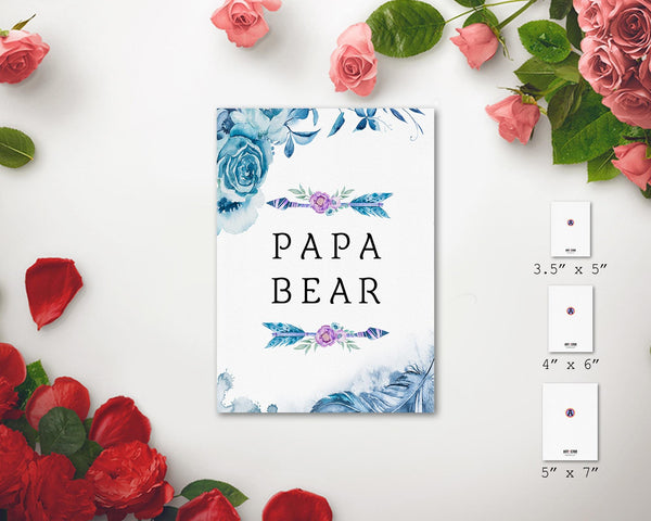Papa Bear Father's Day Occasion Greeting Cards