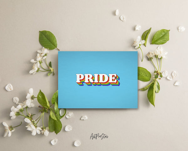 PRIDE Rainbow LGBTQ Pride Cards