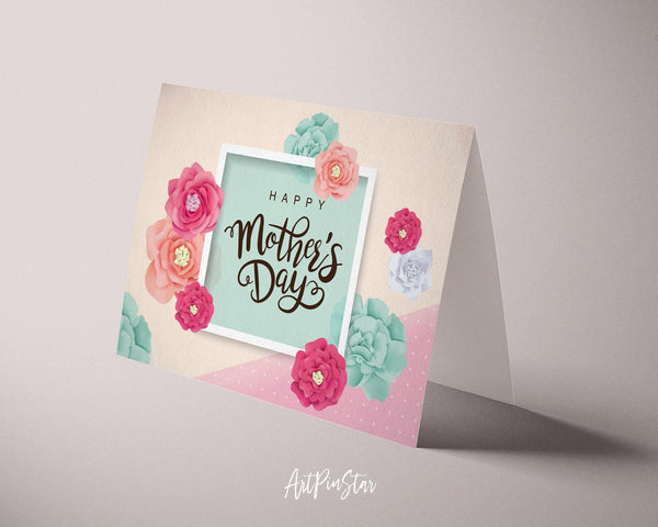 Flower Frame Mother's Day Greeting Cards