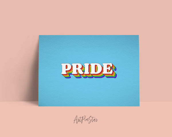 PRIDE Rainbow LGBTQ Pride Cards