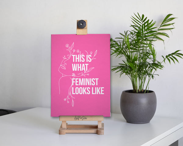 This is what a feminist looks like LGBTQ Pride Cards