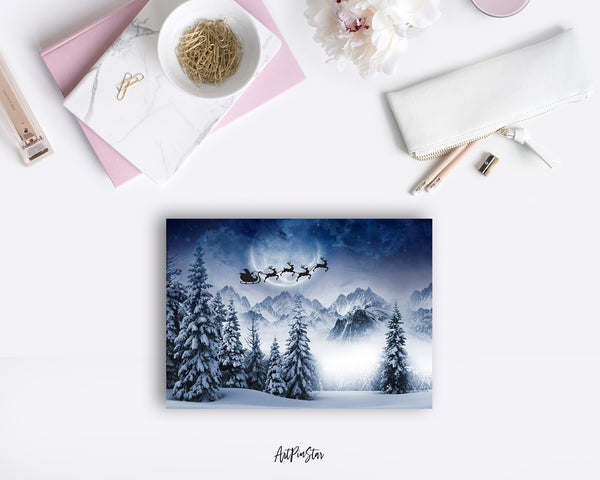 Christmas Santa Personalized Holiday Greeting Card Gifts