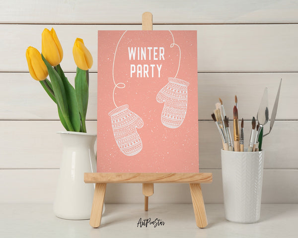 Winter Party Customizable Season Greeting Cards