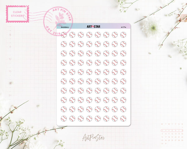 Sports Clear Stickers