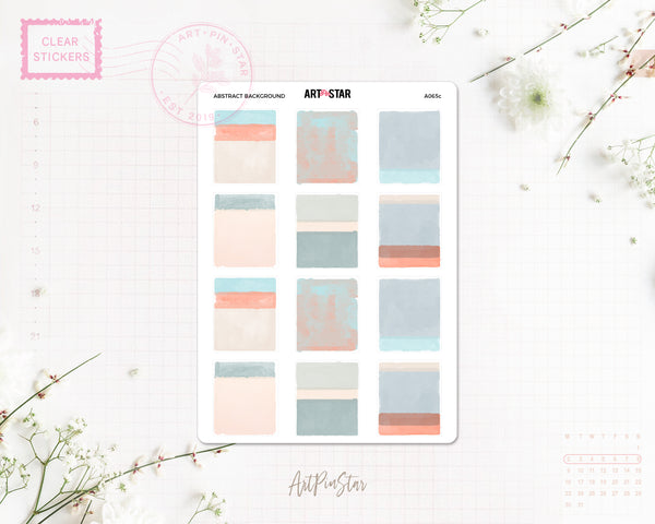 A065c | Abstract Background Mini Fullbox, Weeks