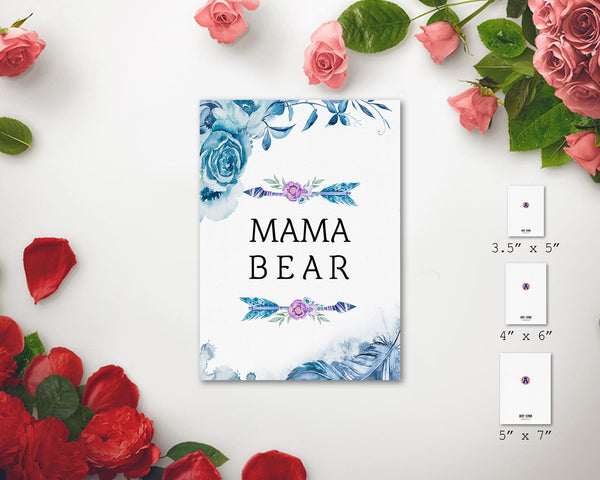 Mama Bear Mother's Day Occasion Greeting Cards