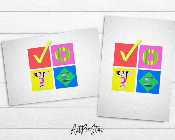 VOTE LGBTQ Pride Cards