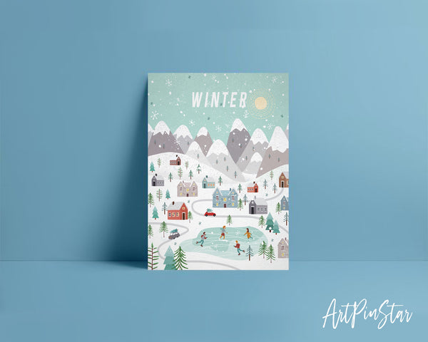 Coloful Autumn Customizable Season Greeting Cards