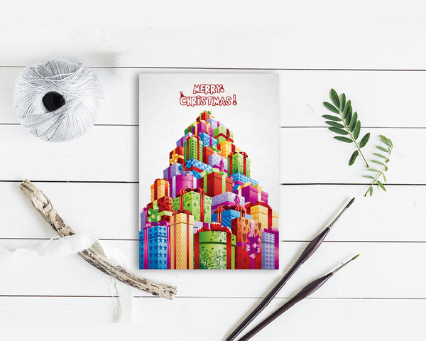 Christmas Gift Boxes Personalized Holiday Greeting Card Gifts