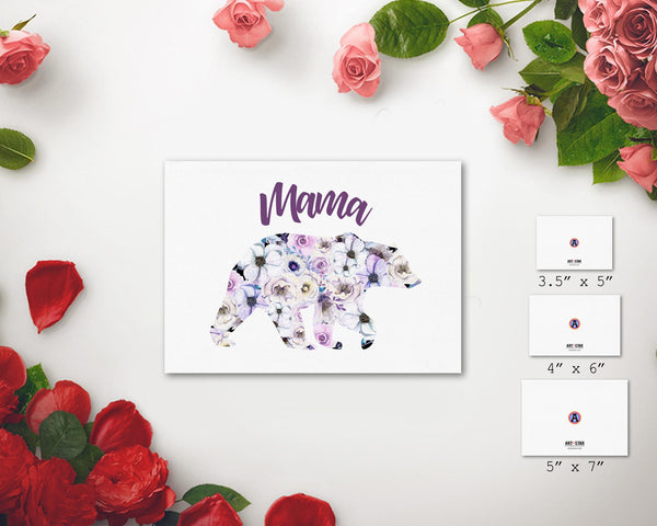 Mama bear Mother's Day Occasion Greeting Cards