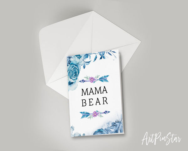 Mama Bear Mother's Day Occasion Greeting Cards