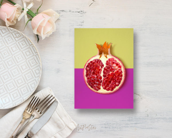 Orange Slice in Half Food Customized Gift Cards