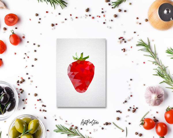 Strawberry Food Customized Gift Cards
