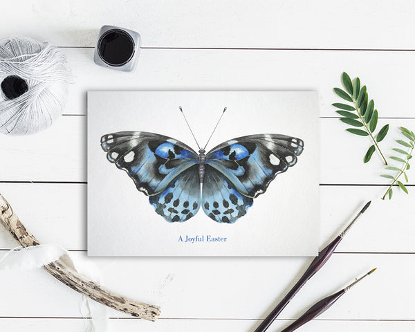 A joyful Easter Butterfly Animal Greeting Cards