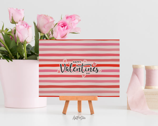Valentine's Day Heart Customized Greeting Card