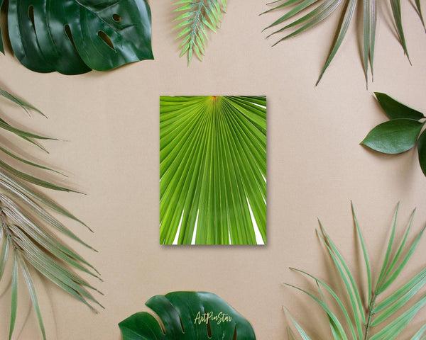Palm Leaf Botanical Garden Customized Greeting Card