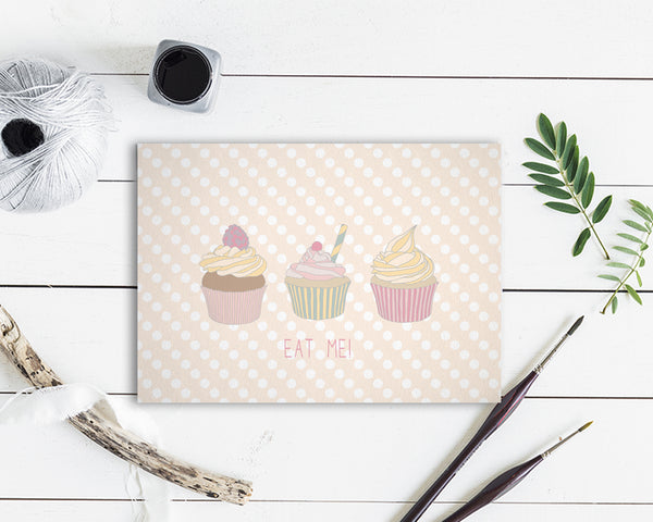 Eat me Food Customized Gift Cards