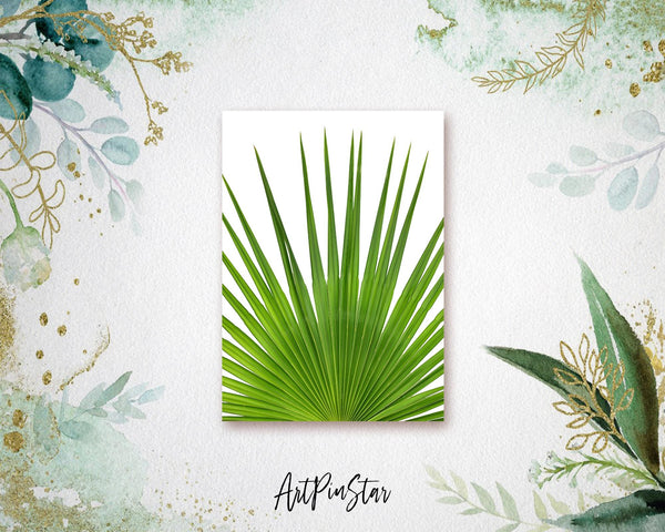 Palm Leaf Botanical Garden Customized Greeting Card
