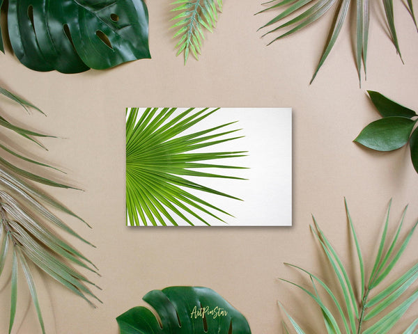 Palm Leaf Botanical Garden Customized Greeting Card