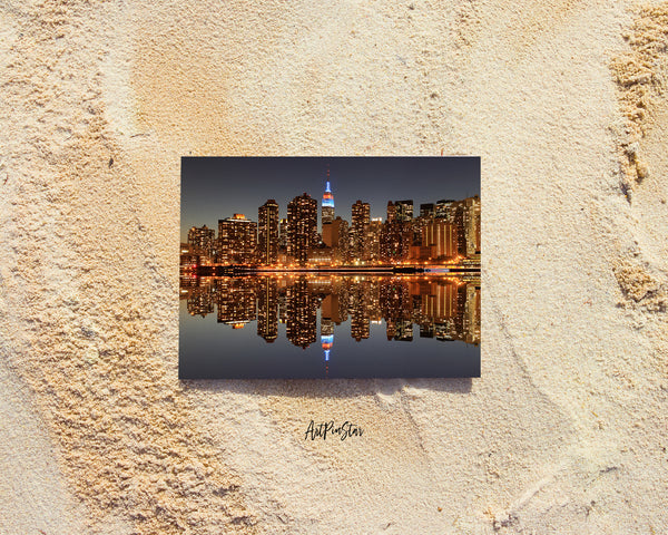 Midtown Manhattan Skyline, New York Landscape Custom Greeting Cards