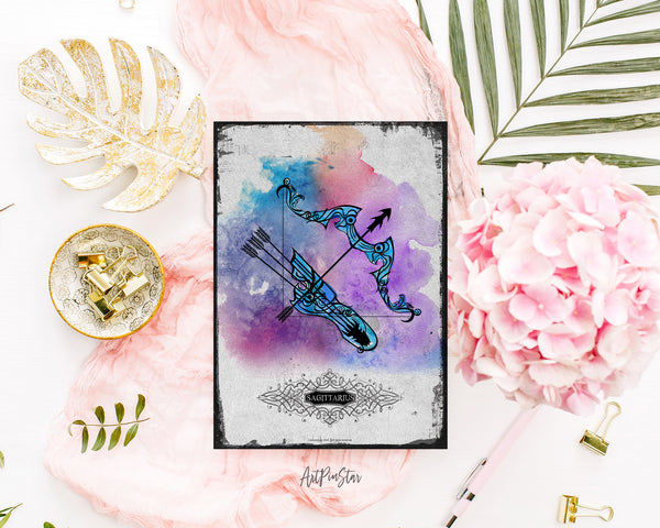 Horoscope Sagittarius Prediction Yearly  Astrology Art Customized Gift Cards