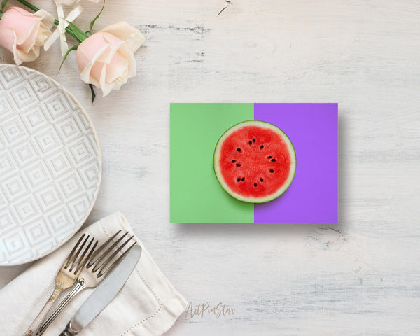 Pineapple Slice in Half Food Customized Gift Cards