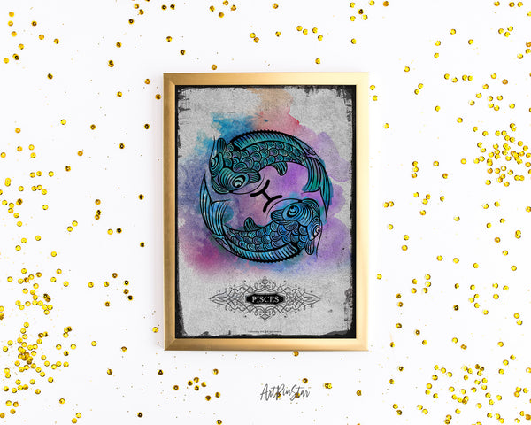 Horoscope Pisces Prediction Yearly  Astrology Art Customized Gift Cards