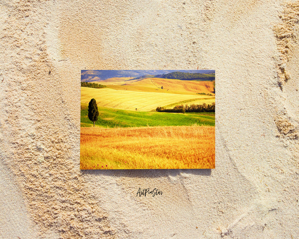 Tuscany Autumn, Italy Landscape Custom Greeting Cards