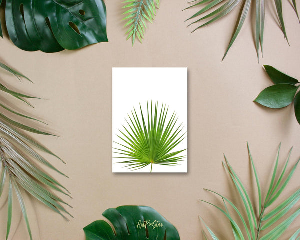 Palm Leaf Botanical Garden Customized Greeting Card
