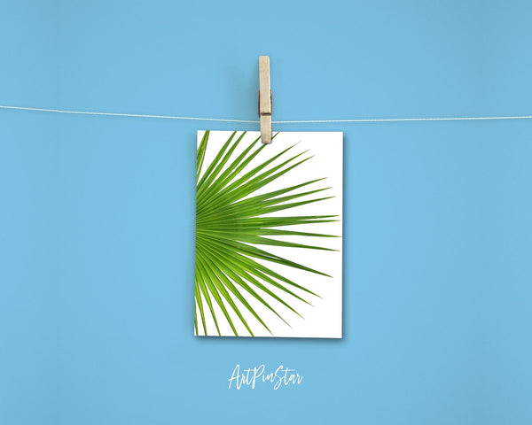 Palm Leaf Botanical Garden Customized Greeting Card