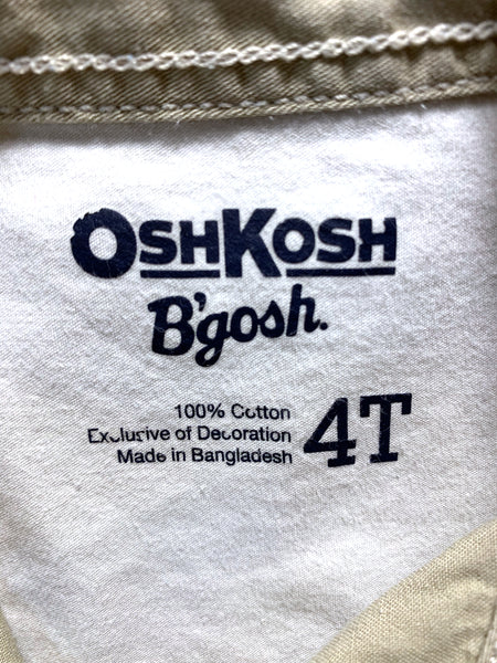 OshKosh Mud Scout Adventure Camp Shirts 4T