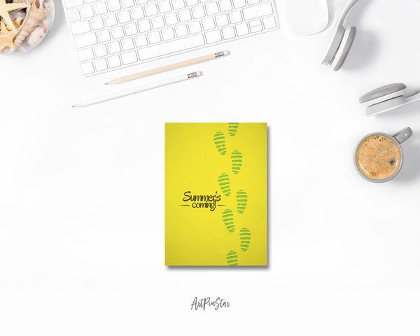 Summer's Coming Food Customized Gift Cards