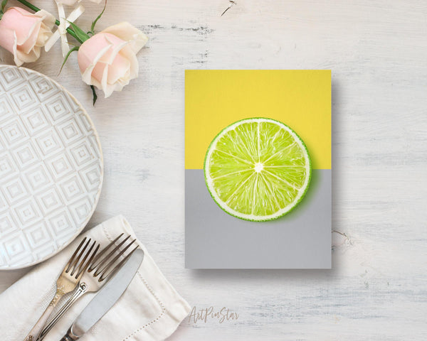 Grapefruit Slice in Half Food Customized Gift Cards