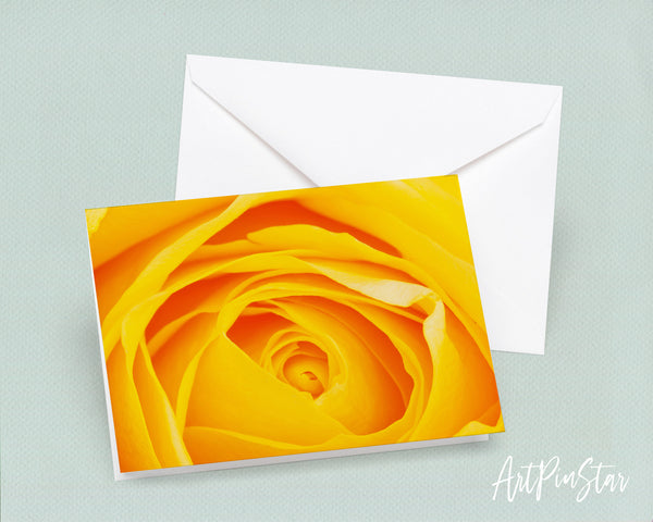 Rose Flower Photo Art Customized Gift Cards