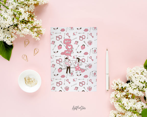 Love & Valentine's Day Customized Greeting Card