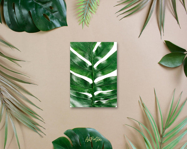 Tropical Palm Leaf Botanical Garden Customized Greeting Card