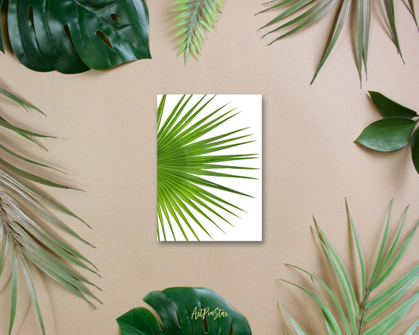 Palm Leaf Botanical Garden Customized Greeting Card